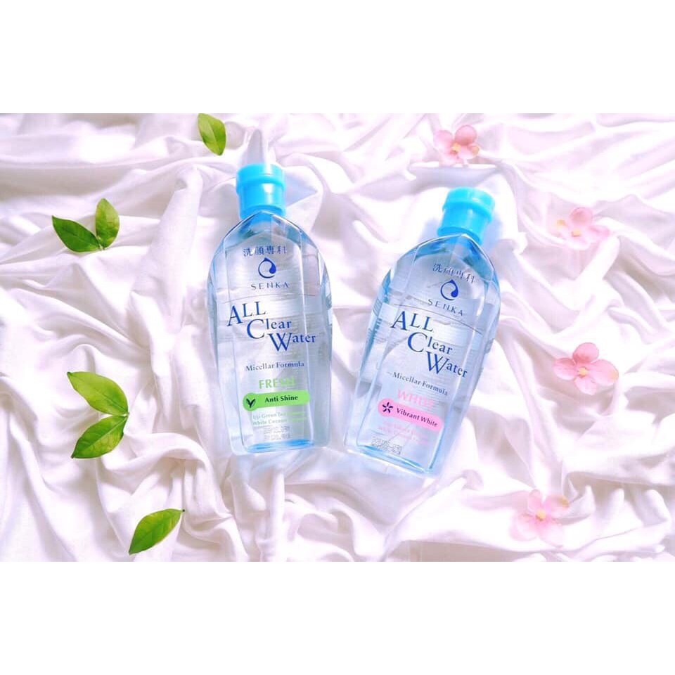 Nước Tẩy Trang SENKA Tươi Mát Da All Clear Water Fresh Anti Shine 230ml