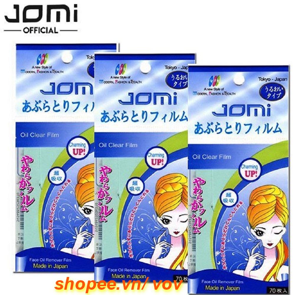 Phim Thấm Dầu Jomi 70 Tờ Oil Clear Film 100% chính hãng, vov cung cấp và bảo trợ. | BigBuy360 - bigbuy360.vn