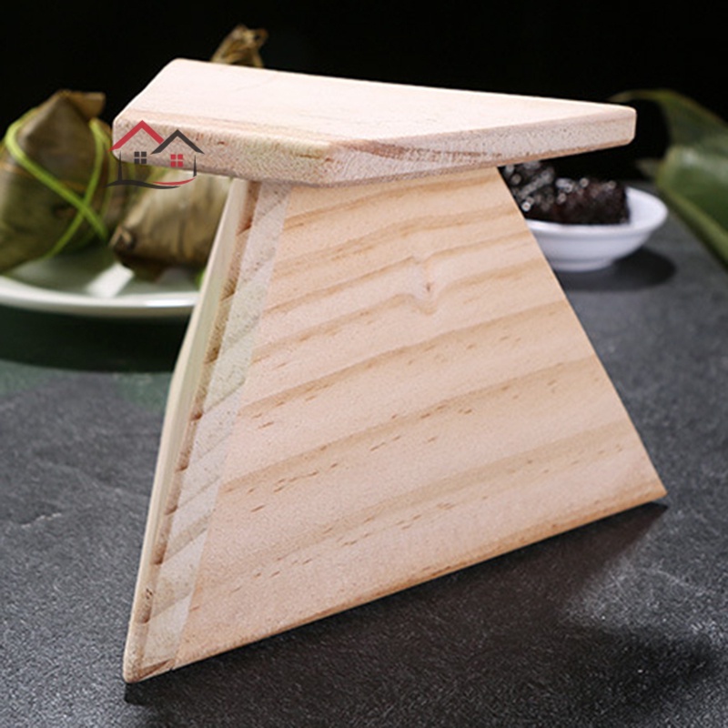 Khuôn Gỗ Làm Bánh Trung Quốc Truyền Thống Hình Tam Giác DIY