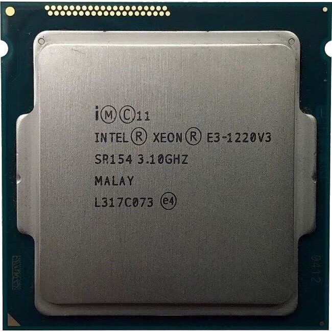 Chip xử lí CPU Xeon E3 1220V3 8Mb Cache, 4 nhân 4 luồng, Socket 1150
