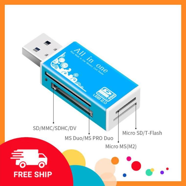 💥XẢ HÀNG💥 Đầu Đọc Thẻ All In One 4 Trong 1 Tiện Lợi | BigBuy360 - bigbuy360.vn