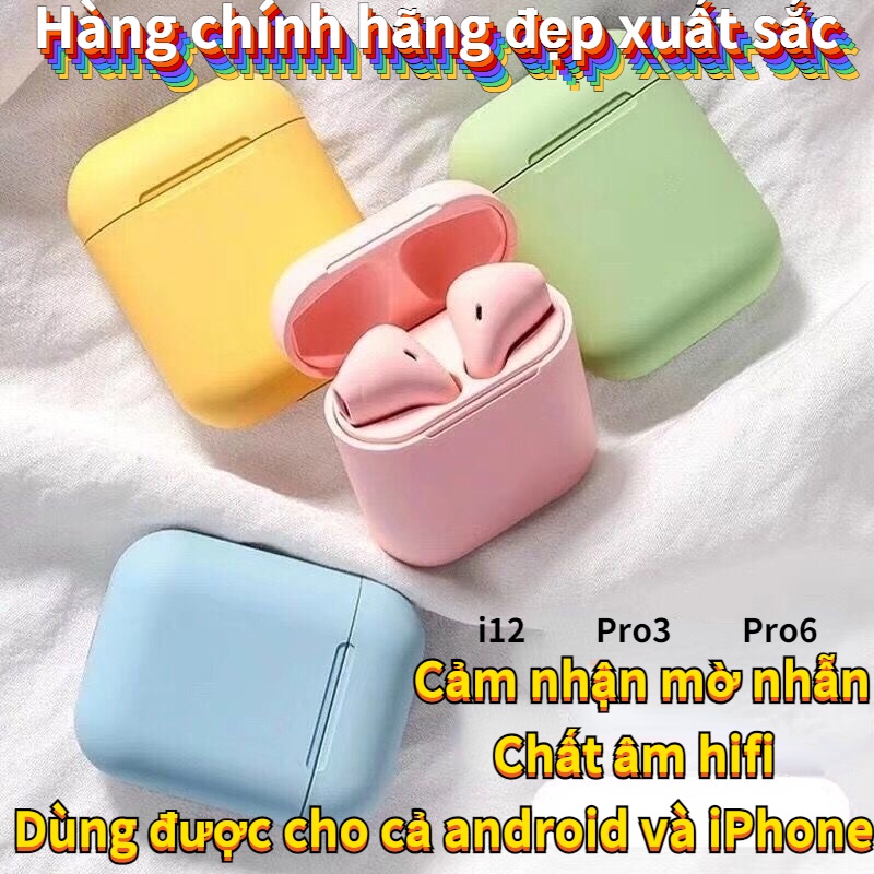 Tai nghe bluetooth 12 tai nghe đời thứ ba không dây