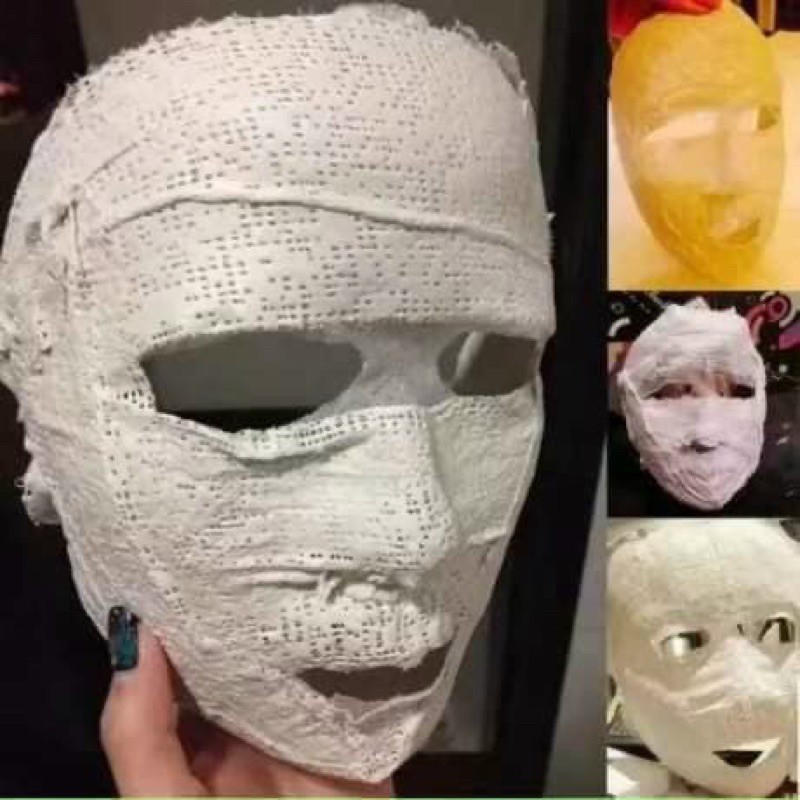 Mặt nạ thạch cao lụa nâng cơ mặt