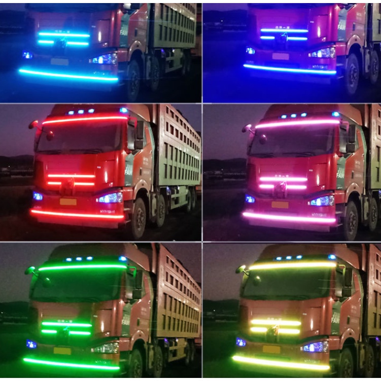 Dải Đèn Led RGB 24V Trang Trí Đuôi Xe Tải