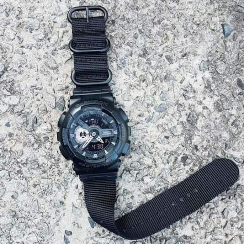 Đầu Chuyển Đổi Màu Đen Cho Đồng Hồ Đeo Tay G-shock Nato