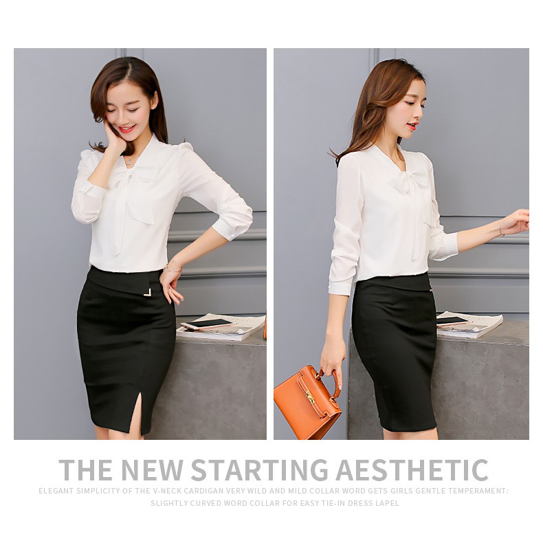 Áo sơ mi công sở nữ thiết kế trẻ trung chất liệu mát mẻ