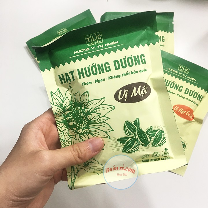 Hạt hướng dương sạch tẩm vị (50g) thơm ngon: Dừa, Óc Chó, Truyền thống 01149-01150 Buôn Rẻ