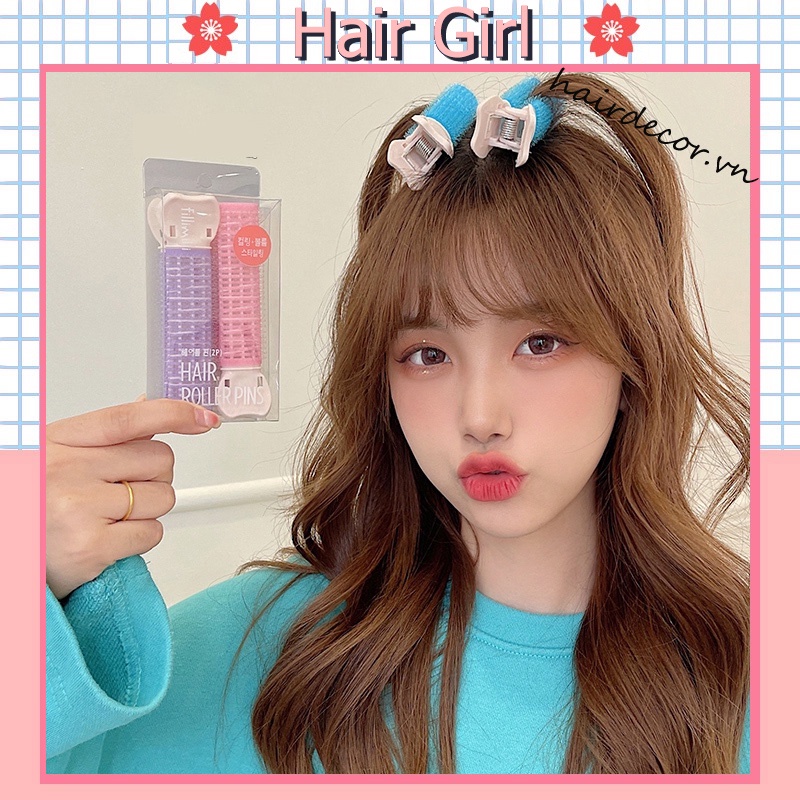 Set kẹp tóc màu sắc đơn giản và đơn giản phong cách Hàn Quốc