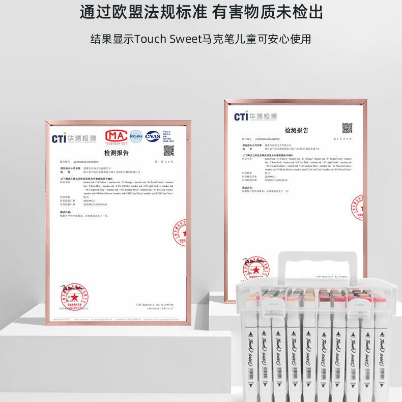 Hộp Quà Tặng Bút Đánh Dấu Vẽ Tranh Sơn Dầu Hai Đầu Cảm Ứng Vẽ Tay Nghệ Thuật Mùa Hè Dành Cho Học Sinh