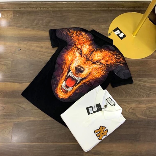 Mẫu áo Polo 3D Đính Kim Xa💥💥💥