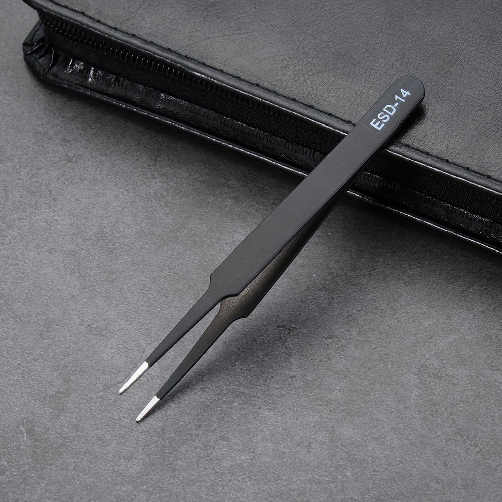 Set 6 Nhíp Đa Năng Chống Tĩnh Điện Bằng Thép Không Gỉ