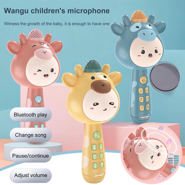Micro Đồ Chơi Tích Hợp Âm Thanh bluetooth Không Dây Cho Bé