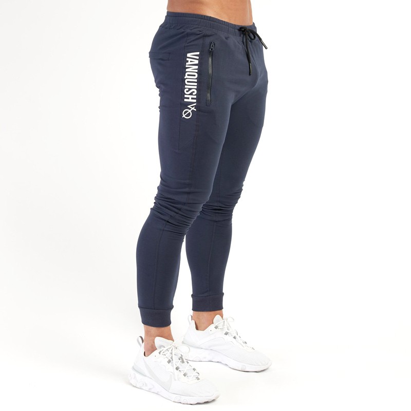 Quần Jogger Cotton Có Túi Khóa Kéo Thời Trang Cho Nam