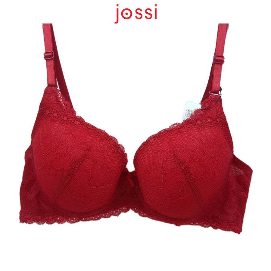 Áo lót Jossi 047 ren mút mỏng cúp nguyên, 3 móc, túi độn (bỏ được miếng mút độn khi cần nâng ngực) | BigBuy360 - bigbuy360.vn
