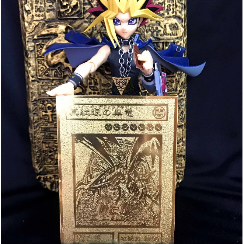 Thẻ Kim Loại Vàng YuGiOh (Quà Tặng (Ai Cập / D Hero / Blue Eyes / V.V.)