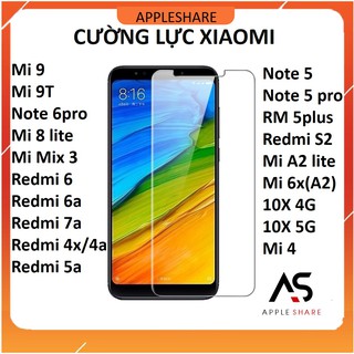 Kính cường lực Xiaomi trong suốt Mi 9/9t/8 lite/Mix 3/4/A2 lite/6x/Redmi 6/6a/7a/4x/4a/note 5 pro/5 plus/S2/10x 4g 5g