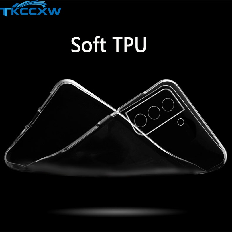 Ốp Điện Thoại TPU Mềm Trong Suốt Siêu Mỏng Cho Samsung Galaxy S20 S22 Ultra S22+ S20 S22 Plus S21 FE A13 A03 Core M52