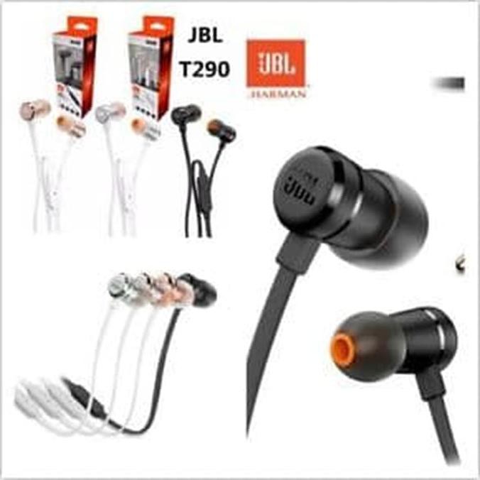 Tai Nghe Nhét Tai Jbl T290 Bằng Nhôm Chất Lượng Cao