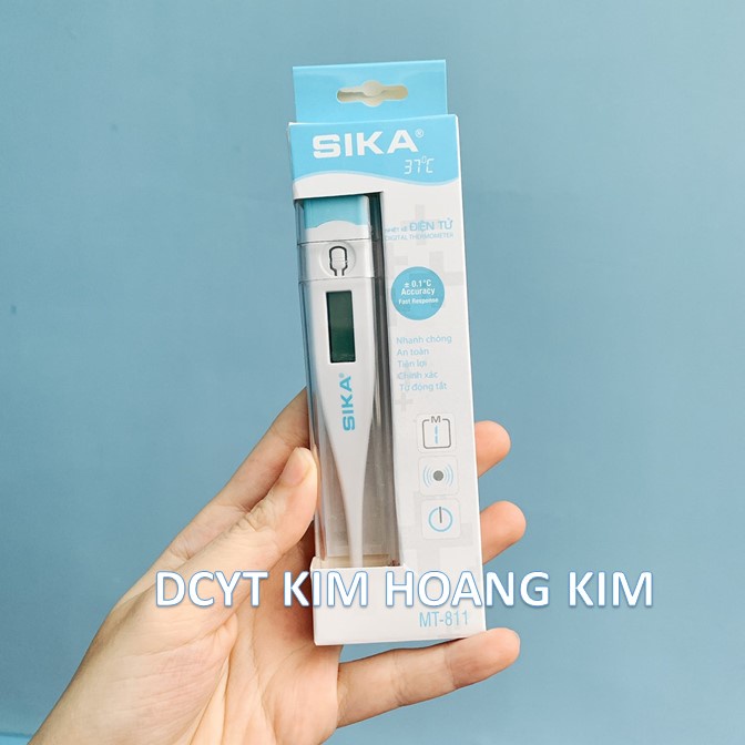 Nhiệt kế điện tử kẹp nách Sika MT811 đo nhanh độ chính xác cao