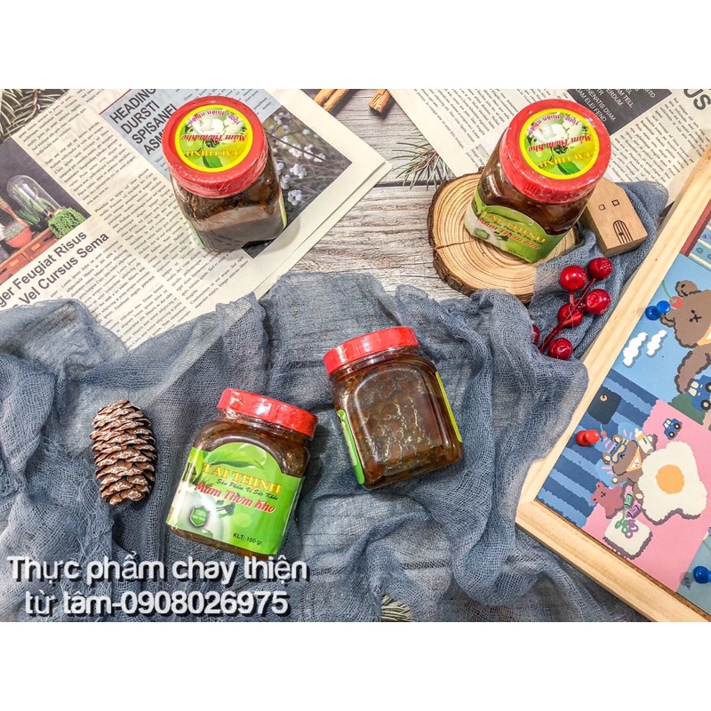 Mắm Thơm Kho Tài Thịnh 150G Thực Phẩm Chay