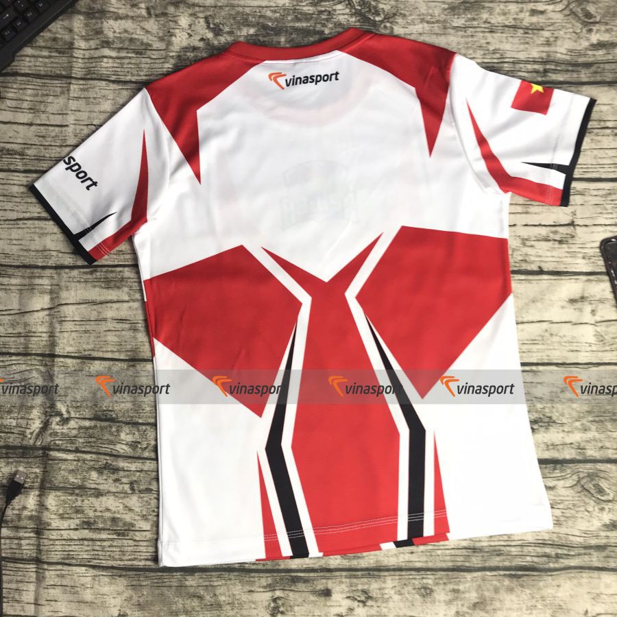 Áo thun game thi đấu Esports Vinasport Spider Red