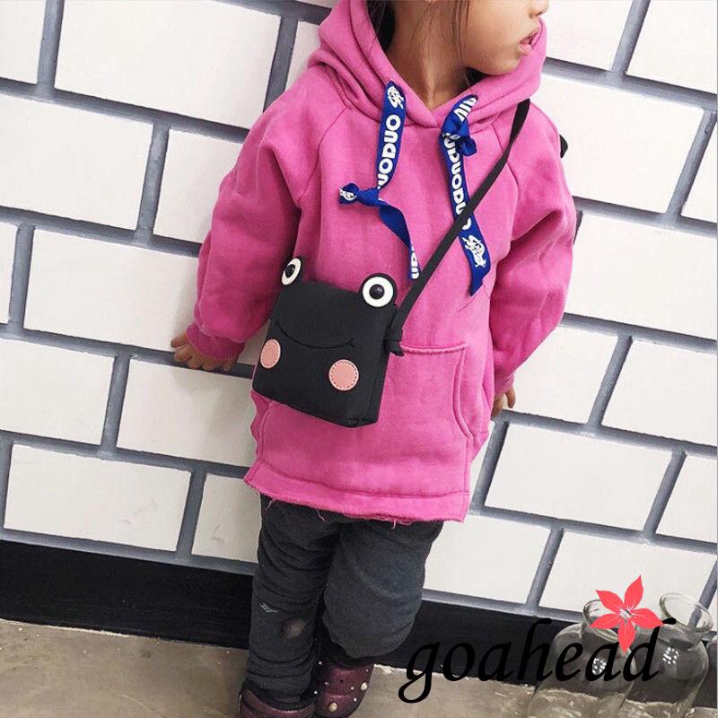 Túi đeo chéo hình ếch dễ thương cho bé gái
