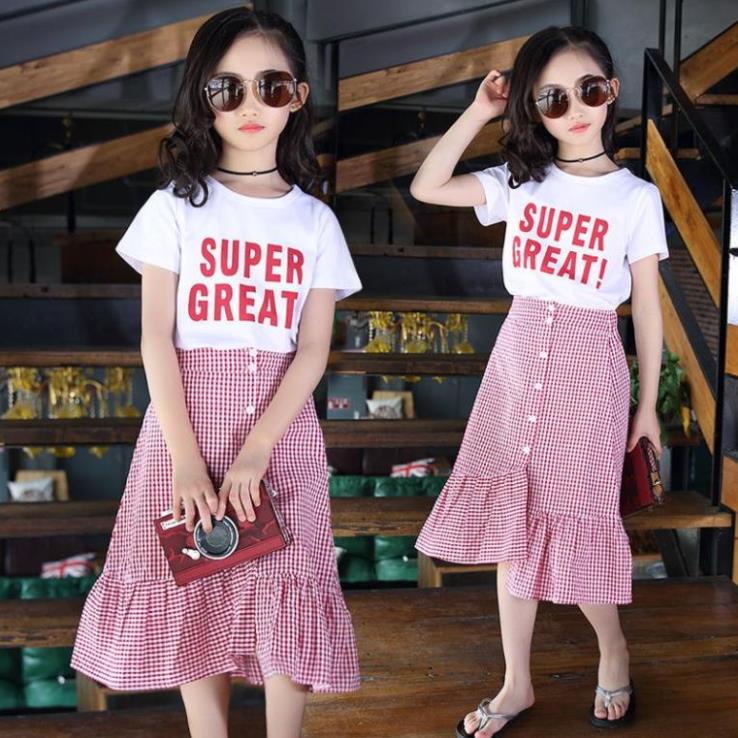 Đầm bé gái 14 tuổi (5 - 15 tuổi)☑️ váy bé gái mập☑️ set cho bé gái size đại 25kg, 30kg, 35kg, 40kg