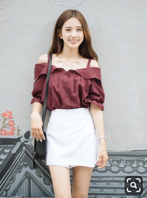 [Mã FAMAYWA giảm 10K đơn 50K] Áo Bẹt Vai Siêu Xinh | BigBuy360 - bigbuy360.vn