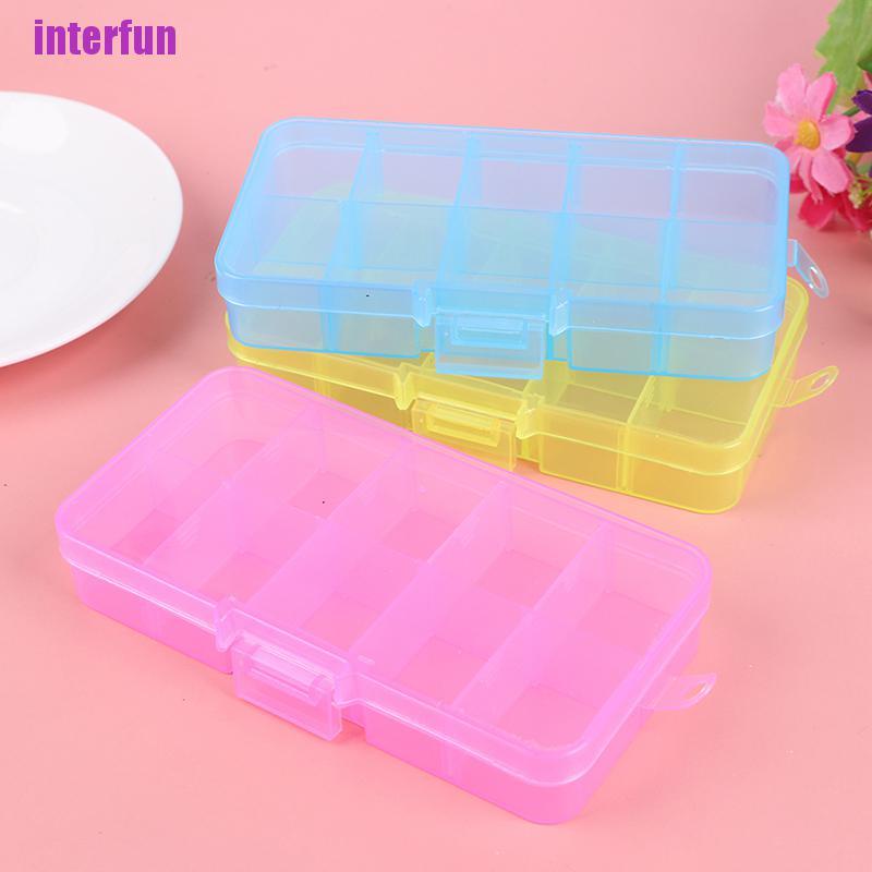 Hộp Nhựa Để Đồ 10 Ngăn Có Thể Điều Chỉnh