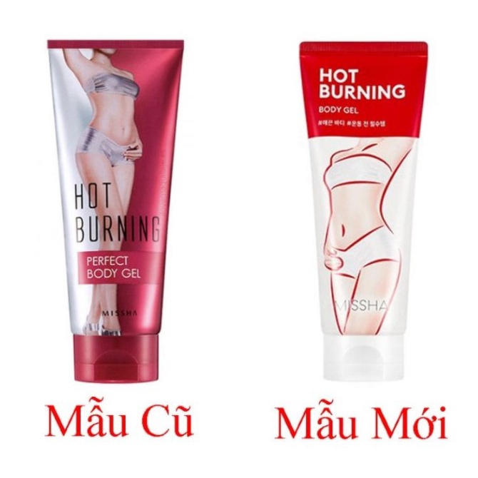 Kem Tan Mỡ Bụng Missha Hot Burning Perfect Body Gel 200ml