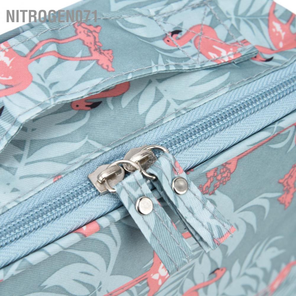 Nitrogen071 Túi đựng đồ vệ sinh Nylon bền chống thấm nước Thiết kế thời trang đa chức năng Dung tích lớn du lịch