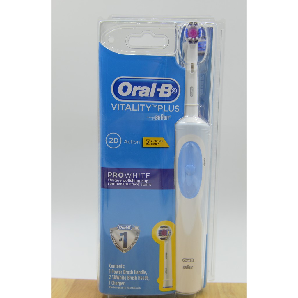 Bàn chải điện [Úc] Oral B, Bàn chải điện oral B Vitality Plus hoàn hảo cho người lớn và trẻ em - Nhiều mã