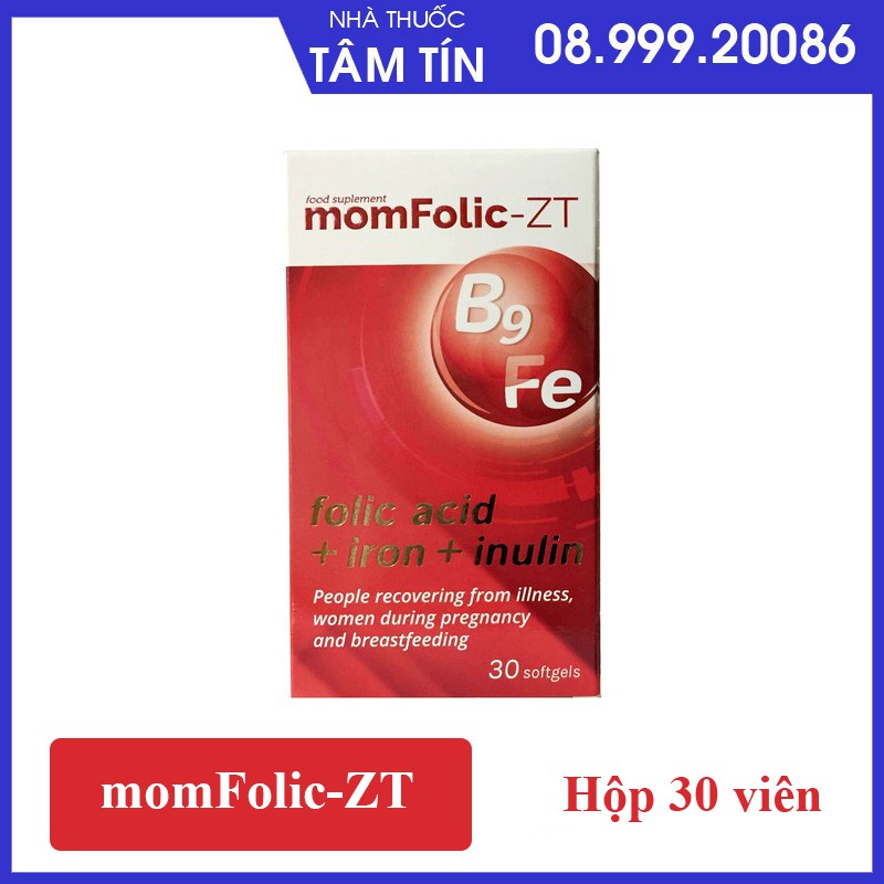 [CHÍNH HÃNG ] SẮT CHO BÀ BẦU MOMFOLIC-ZT | NHẬP KHẨU CHÍNH HÃNG BALAN