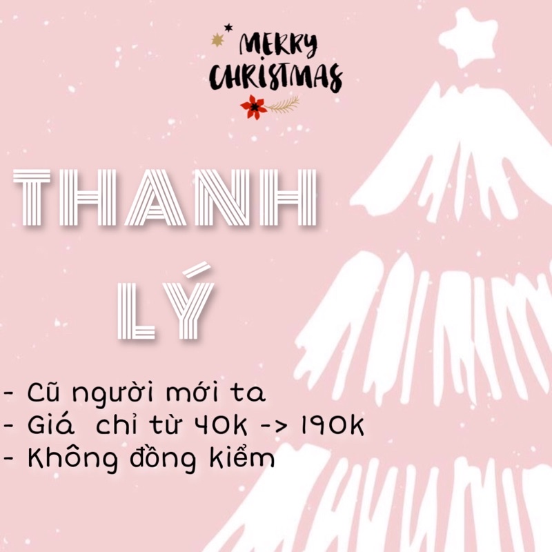 Thanh lý quần áo cá nhân giá rẻ