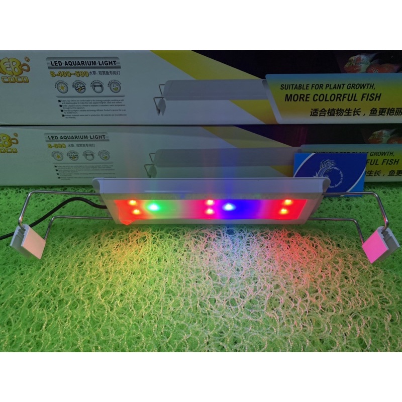 Đèn LED máng COCO ánh sáng RGB cho bể cá cảnh