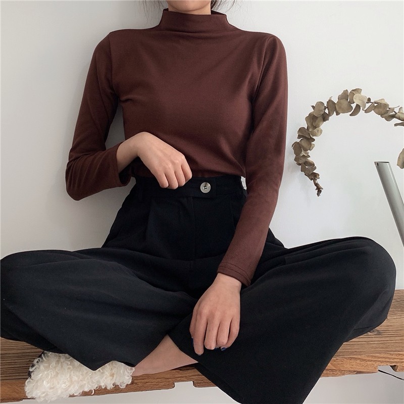 Áo Giữ Nhiệt Lót Nỉ Cổ 3P Thời Tra | BigBuy360 - bigbuy360.vn