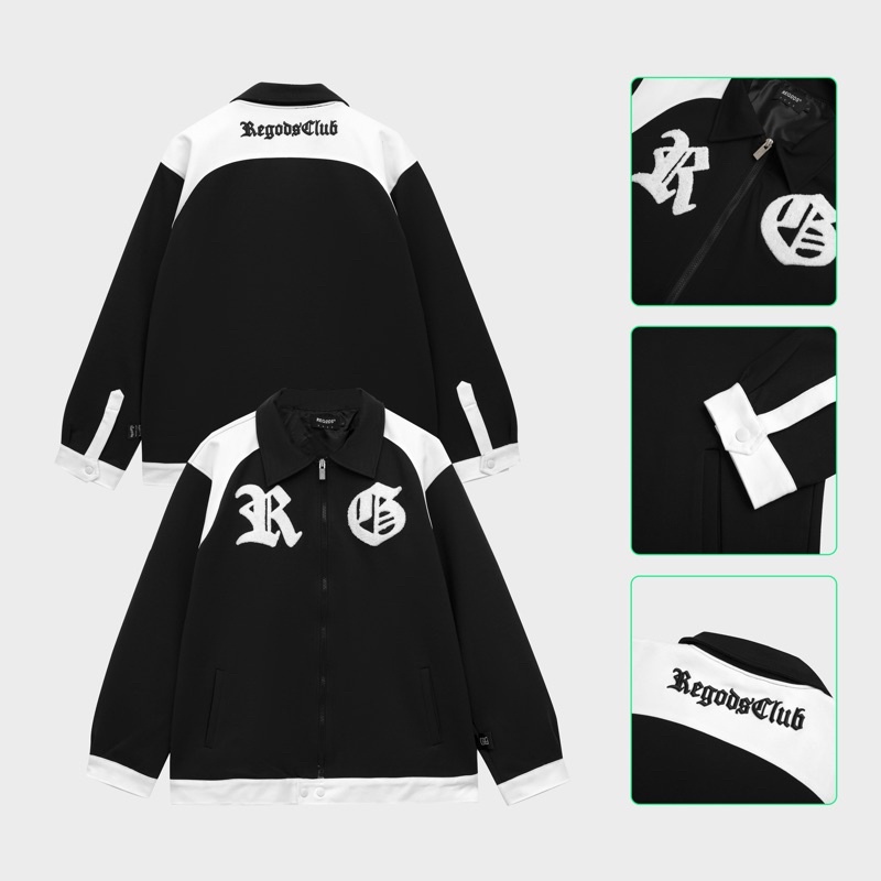 Áo RG Varsity Jacket Regods Unisex Form Rộng ( RG VARSITY JACKET)
