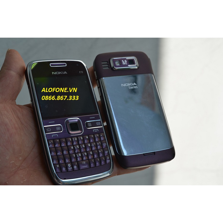 Điện Thoại Nokia E72 Có Pin Zin Chính Hãng Bảo Hành 12 tháng Có WiFi 3.5G imeil Chuẩn Đèn Cảm Biến