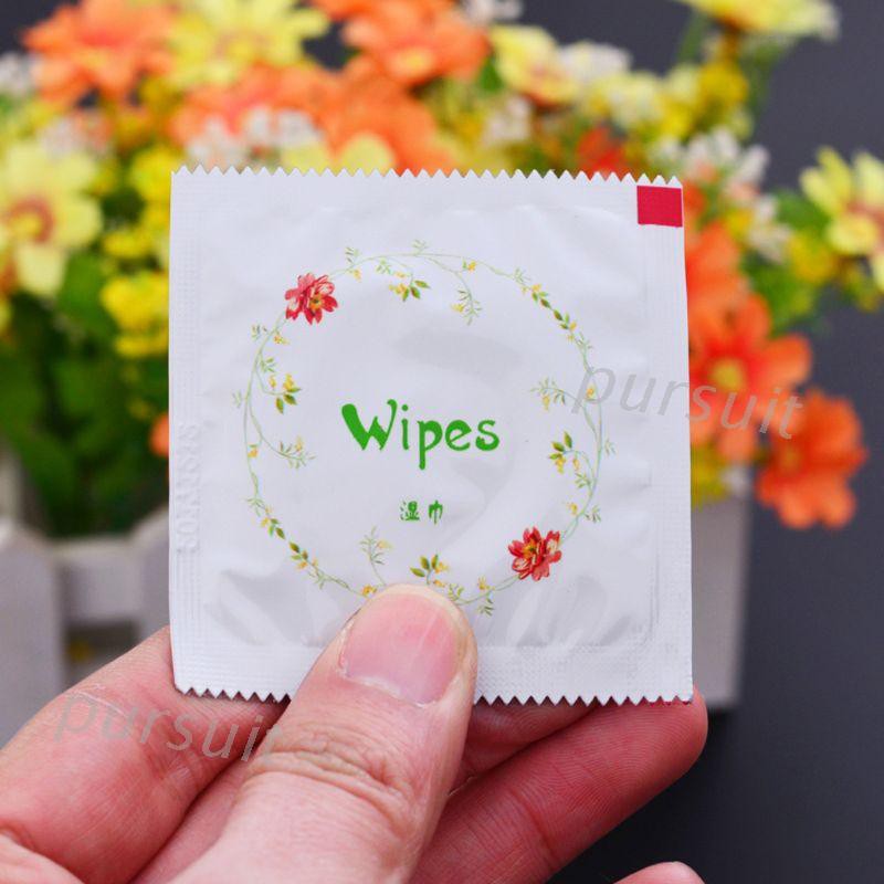 (Hàng Mới Về) Set 10 Khăn Giấy Ướt In Họa Tiết Hoa Hoạt Hình | BigBuy360 - bigbuy360.vn