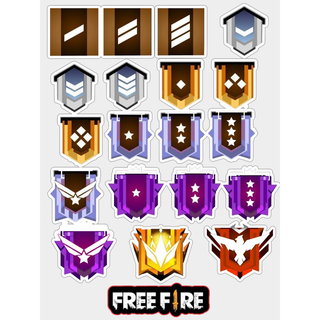 Áo Free Fire HR Siro ( tặng kèm Sticker Rank Free Fire) | BigBuy360 - bigbuy360.vn