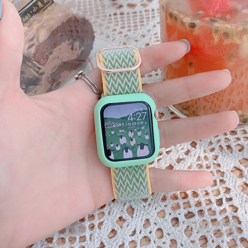 Dây đeo thể thao thích hợp cho đồng hồ Apple Iwatch 7 / 6 / 5 / 4 / 3 / Se Iwatch 38mm 40mm 41mm 42mm 44mm 45mm