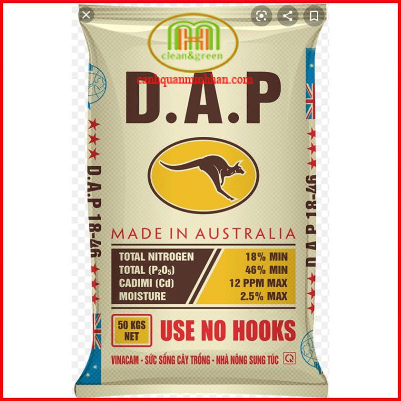 Phân DAP 18 46 0 bón sen, cây cảnh thúc đẻ nhánh, ra chồi, phát triển hoa, trái, phát triển hạt 1kg