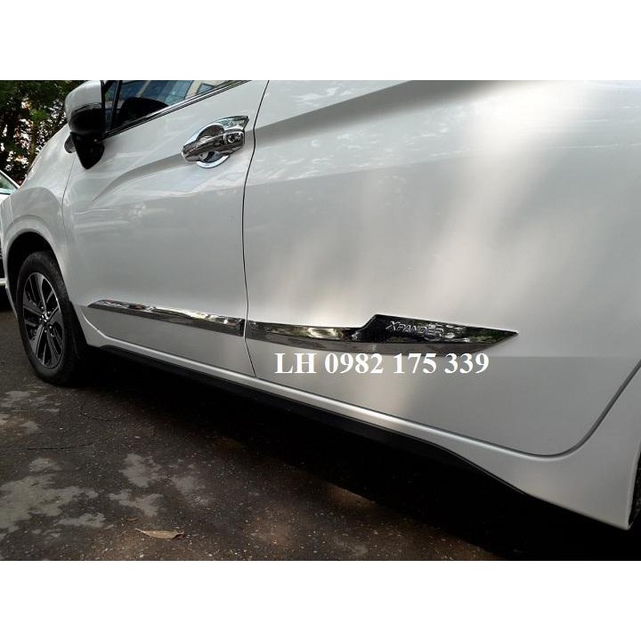 NẸP SƯỜN MẠ CROM THEO XE MITSUBISHI XPANDER 2018 2019 2020 20212021