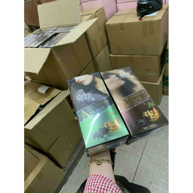 Dầu Gội Phủ Bạc Shin hair | BigBuy360 - bigbuy360.vn