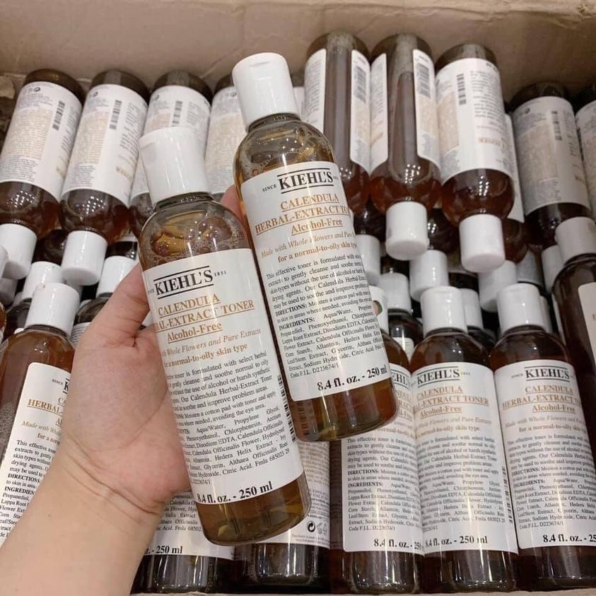 Nước Hoa Hồng Toner Hoa Cúc Kiehl's  Calendula Herbal Extract Toner  125ML 250ML 500ML