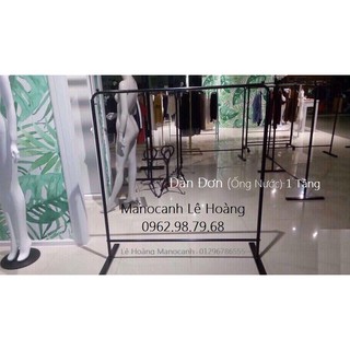 Dàn đơn sắt ống 1 tầng, SỐ LƯỢNG 2 CHIẾC