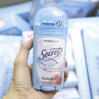 Lăn Khử Mùi Dạng Sáp Secret Invisible Solid 73g