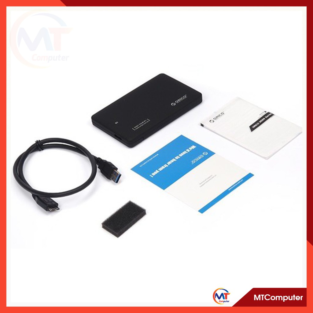 Box ổ cứng ORICO 3.0 SSD HDD 2.5 chất lượng cao, Hộp đựng ổ cứng cao cấp Orico 2.5 inch 3.0 - SATA to USB 3.0