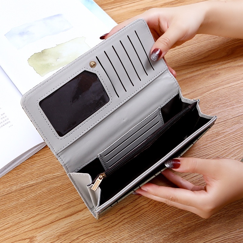 Ví Cầm Tay Nữ Dài Tiện Dụng Sang Trọng Hoạ Tiết Đẹp ( Mã 89 )