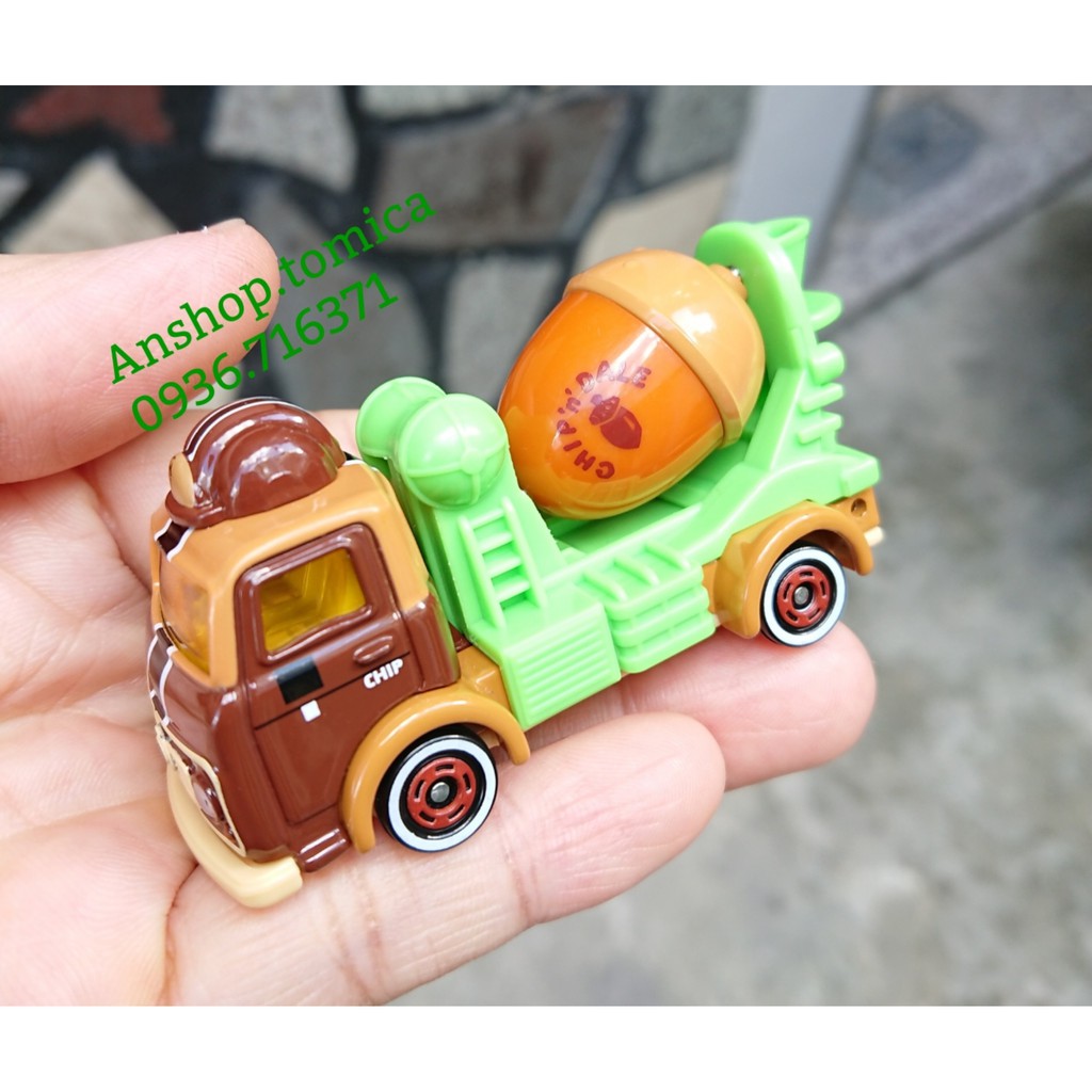 Mô hình xe  hoạt hình trộn bê tông tomica Nhật Bản